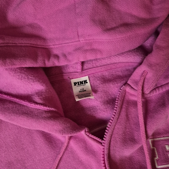 PINK Victoria's Secret Hot Pink Track Jogger Set - Picture 9 of 12